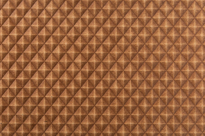 Brown Prisma Textured Panel - Paintable