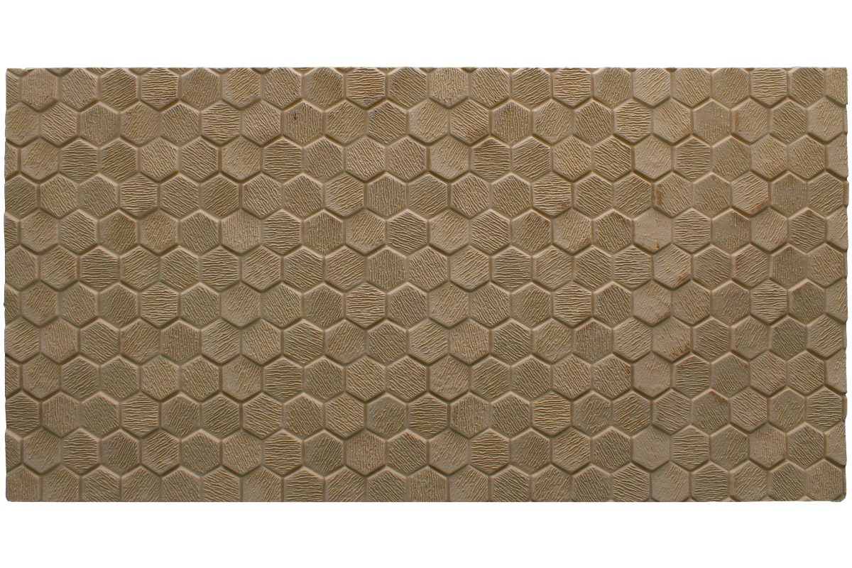 Flexible MDF Board - Embossed Wood Pulp Finish (D113)